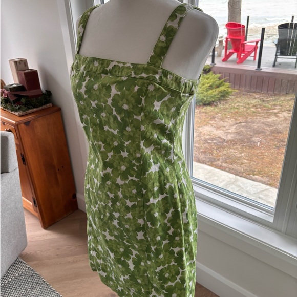 Jones New York Signature Green Floral Mini Dress 💚 - Picture 2 of 5
